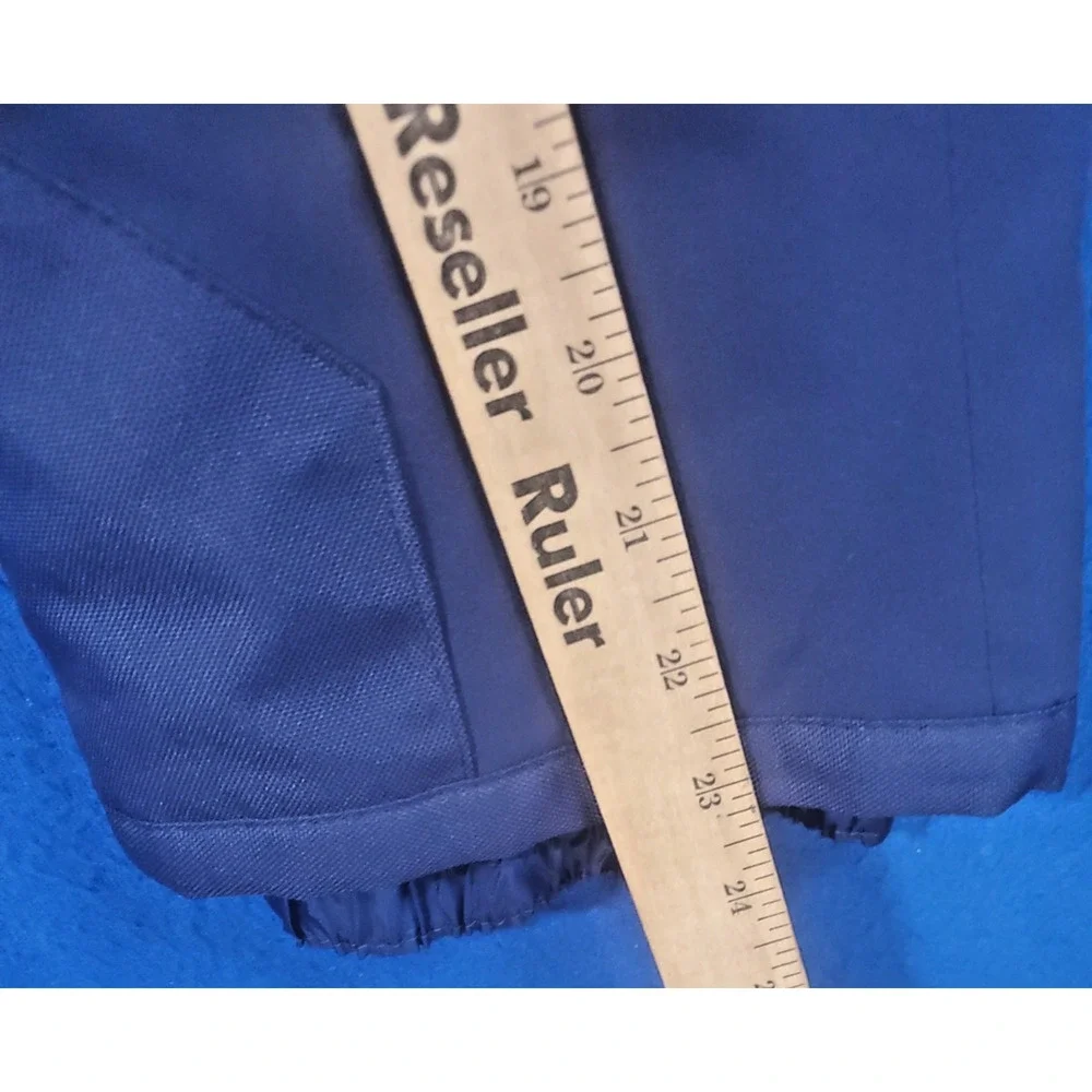 All In Motion Kids Small Snow Bibs Navy Blue Teal 3M Thinsulate Ski Pants NWT